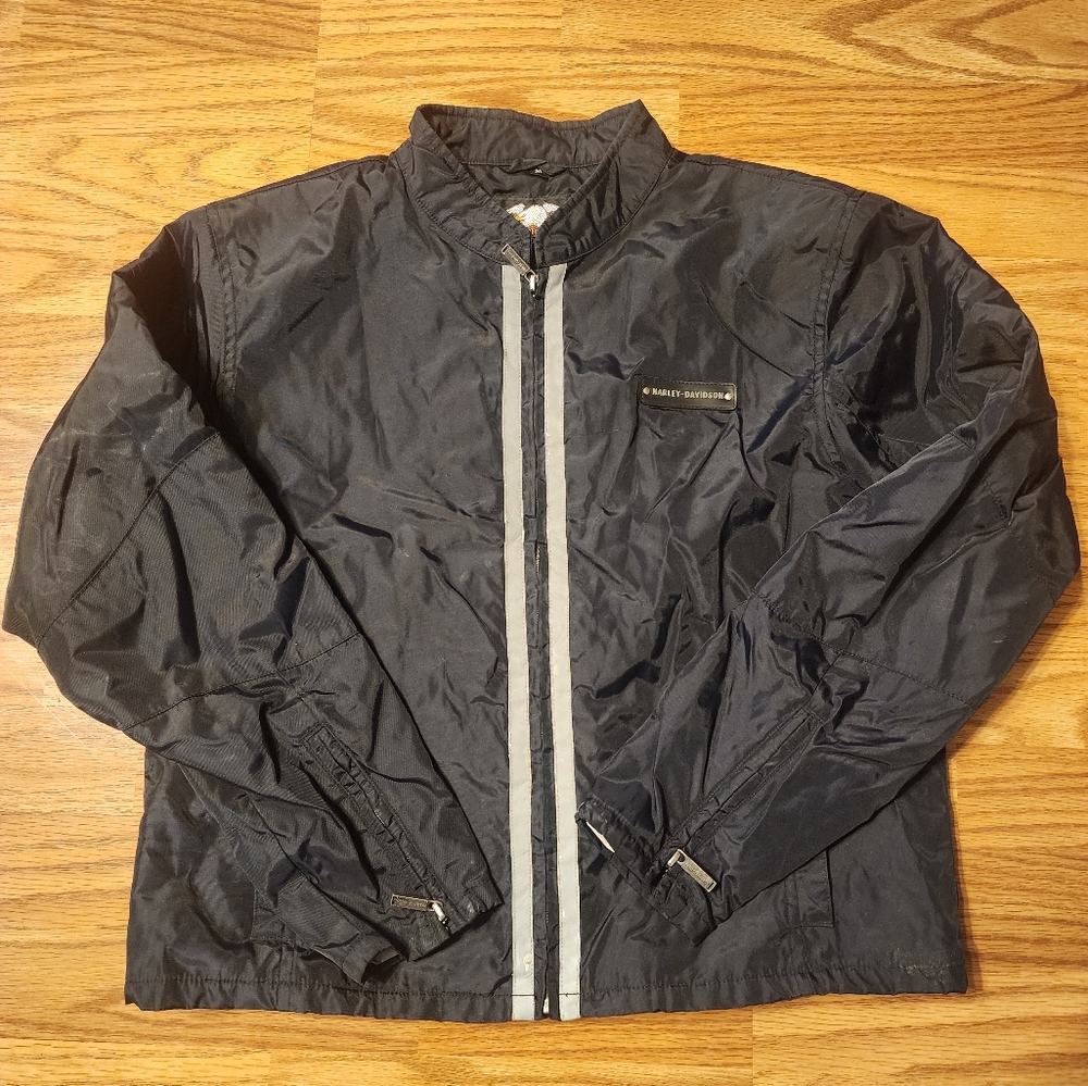 Harley-Davidson black riding jacket. Women's medium. See pics